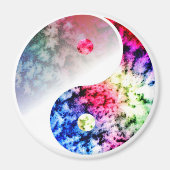 Yin Yang Rainbow Magnet (Voorkant)