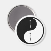 Yin Yang Rehabilitatie Magneet (Voorkant / Achterkant)