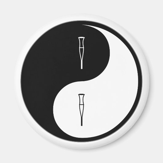 Yin Yang Rehabilitatie Magneet (Voorkant)