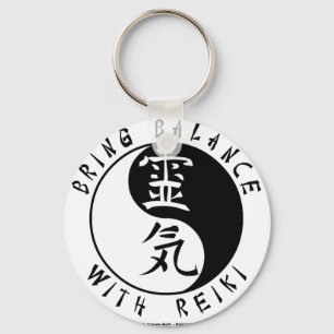 Yin Yang Reiki Kanji Sleutelhanger