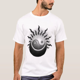 yin yang relieve t-shirt