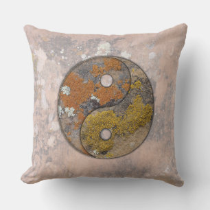 Yin Yang Rock Art Talking Canyons, New Mexico Kussen