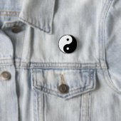 "YIN YANG" RONDE BUTTON 3,2 CM (In situ)