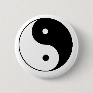 Yin__Yang Ronde Button 5,7 Cm