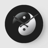 Yin Yang Ronde Klok (Voorkant)
