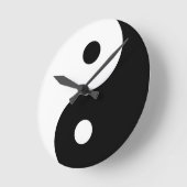 Yin Yang Ronde Klok (Hoek)