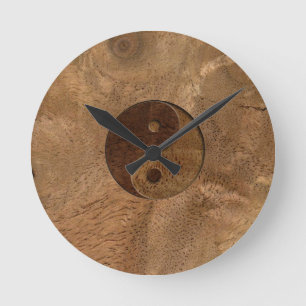 Yin Yang Ronde Klok