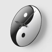 Yin Yang Ronde Klok (Hoek)