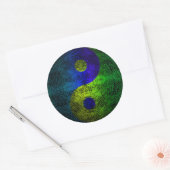 Yin-yang Ronde Sticker (Envelop)