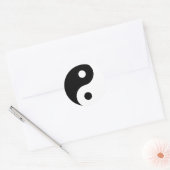Yin Yang Ronde Sticker (Envelop)