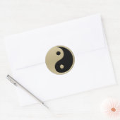 yin yang ronde sticker (Envelop)