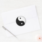 Yin Yang Ronde Sticker (Envelop)