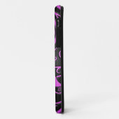 Yin Yang Rozen, paars en zwart Case-Mate iPhone Case (Achterkant/links)