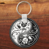 Yin Yang Rozen Sleutelhanger (Voorkant)