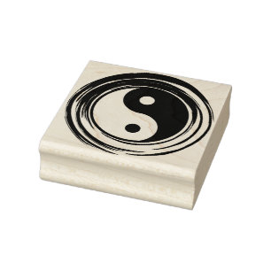 Yin Yang Rubberstempel
