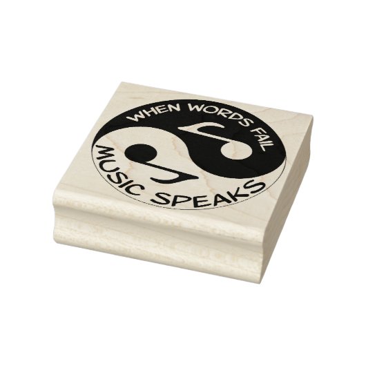 Yin Yang Rubberstempel (Stempel)