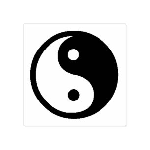 Yin Yang Rubberstempel