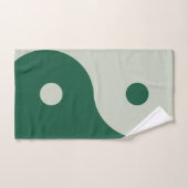 Yin Yang Sage Green Bad Handdoek (Handdoek)