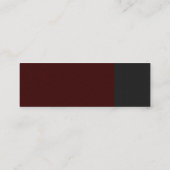 Yin Yang Sandstone-profielkaart Mini Visitekaartje (Achterkant)