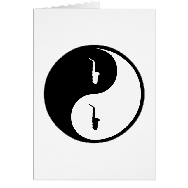 Yin Yang Saxophone (Voorkant)