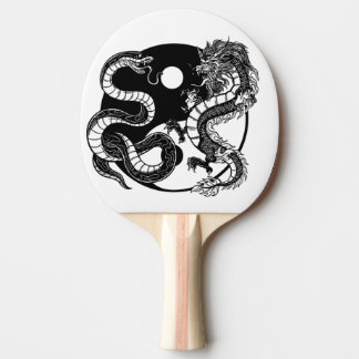 Yin Yang Schlange Drache Tafeltennisbatje