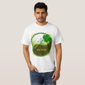 Yin Yang Shamrock T-shirt (Voorkant volledig)