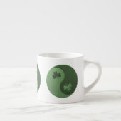 Yin Yang Shamrocks Espresso Kop (Rechts)