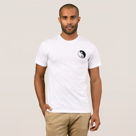 Yin-Yang-Shirt T-shirt (Voorkant volledig)