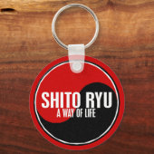 Yin Yang Shito Ryu 1 Sleutelhanger (Voorkant)