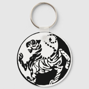 YIN YANG SHOTOKAN TIGER SLEUTELHANGER