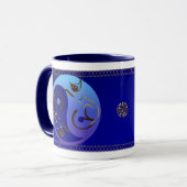 Yin Yang Siamese Cats Mok (Voorkant links)