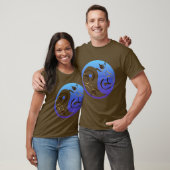 Yin Yang Siamese Cats T-Shirt (Unisex)
