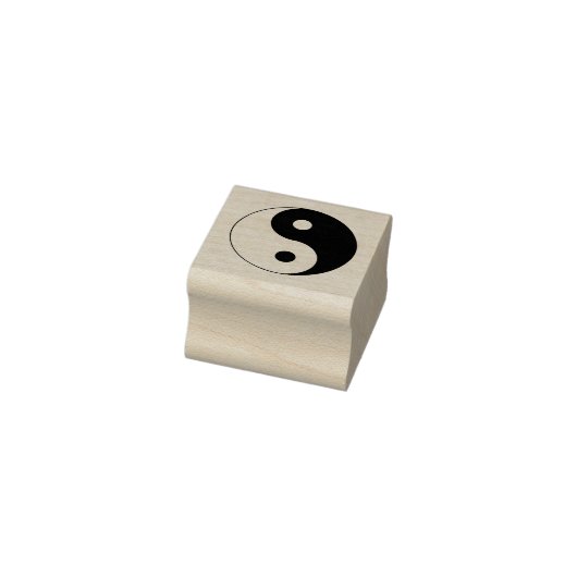 Yin Yang Sign Rubberstempel (Stempel)