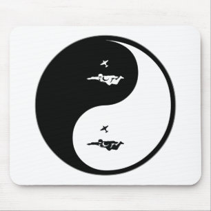 Yin Yang Skydiving Muismat