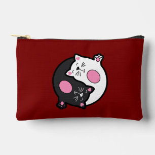 Yin Yang Slapende Katten In Zwart En Wit  Etui