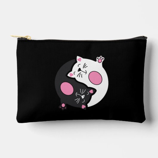 Yin Yang Sleeping Cats In Black And White  Etui (Voorkant)