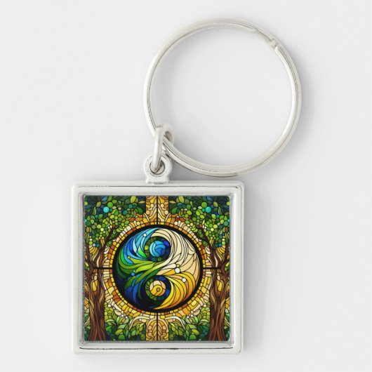 Yin Yang Sleutelhanger (Voorkant)