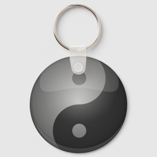 Yin yang sleutelhanger (Voorkant)