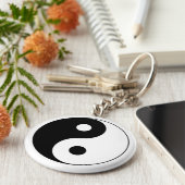 Yin Yang Sleutelhanger (Zijkant)
