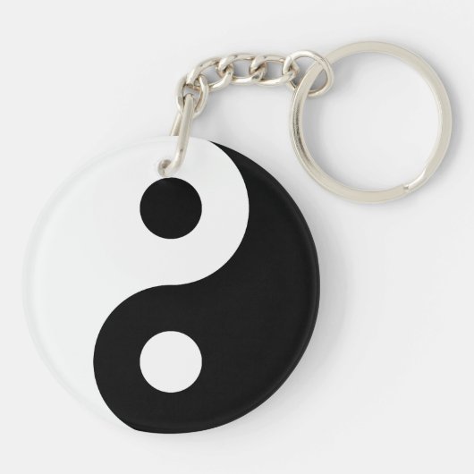 Yin Yang Sleutelhanger (Achterkant)