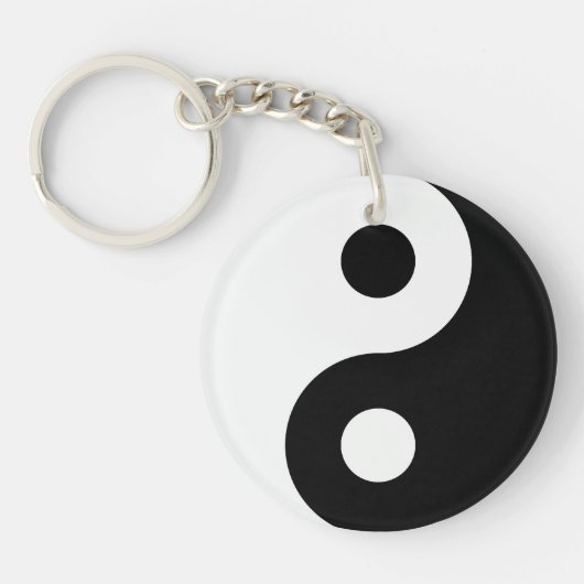 Yin Yang Sleutelhanger (Voorkant)