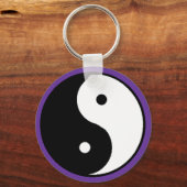 yin yang sleutelhanger (Voorkant)