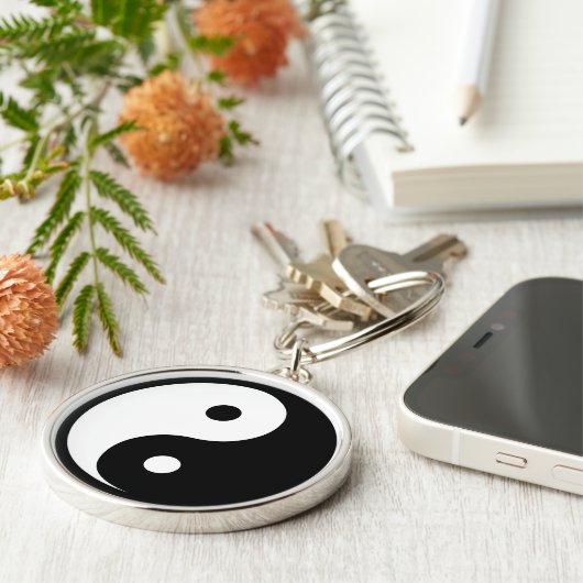 Yin Yang Sleutelhanger (Zijkant)