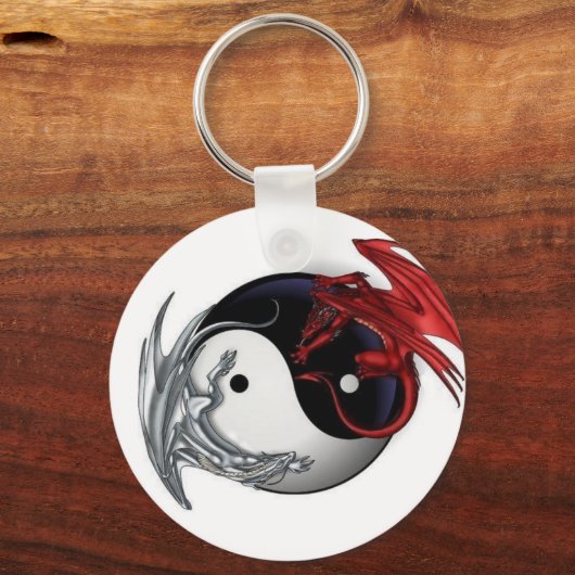 Yin Yang Sleutelhanger (Voorkant)