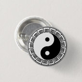 Yin Yang Small, 1¼-inch Button (Voorkant /achterkant)