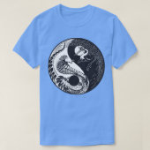 Yin Yang Snake vs Crane T-shirt (Design voorkant)