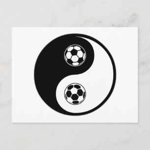 Yin Yang Soccer Briefkaart