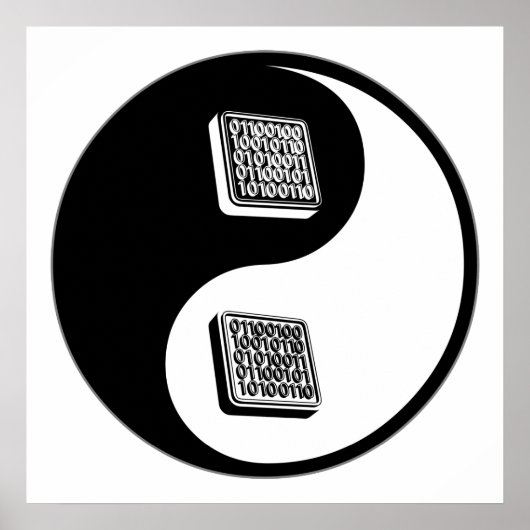 Yin Yang Software Engineering Poster (Voorkant)