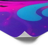 Yin Yang Spirituele Harmonie Poster (Hoek)