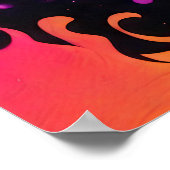 Yin Yang Spirituele Harmonie Poster (Hoek)